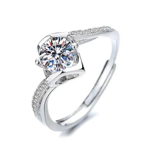 AIPWEYT Store Verlobungsring Damen, Trauringe Vorsteckring Hochzeitsringe, Verstellbar Promise Verlobung Ring, Zirkonia Verlobungsring, Ringe Damen, Verlobung Hochzeit Geschenk, mit Geschenkbox AIPWEYT Store Verlobungsring Damen, Trauringe Vorsteckring Hochzeitsringe, Verstellbar Promise Verlobung Ring, Zirkonia Verlobungsring, Ringe Damen, Verlobung Hochzeit Geschenk, mit Geschenkbox von AIPWEYT Store