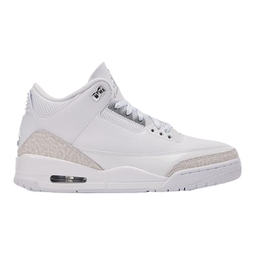 Jordan Air 3 Retro 'Pure Money' (Weiß), Weiss/opulenter Garten, 47.5 EU von AIR JORDAN