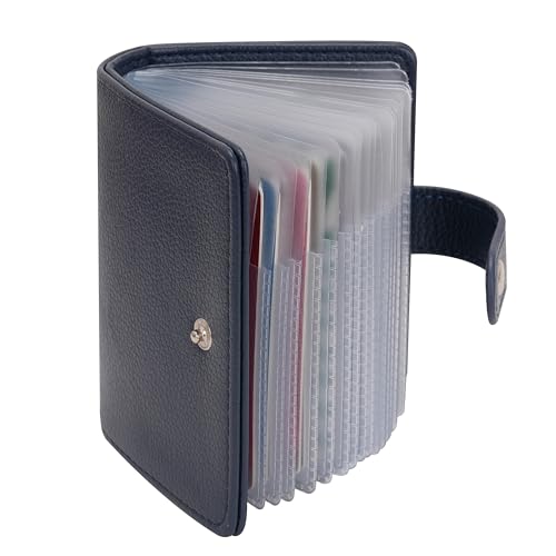 AIRCBC Kreditkartenetui Damen und Herren Kartenetui Leder - 40 Karten von AIRCBC