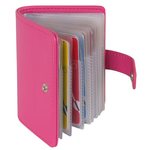 AIRCBC Kreditkartenetui Damen und Herren Kartenetui Leder - 40 Karten von AIRCBC