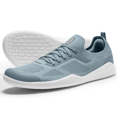 AIRHAS Minimalistische Barfußschuhe für Damen, Null-Tropfen-Walking-Sneaker für Damen, leichte Freizeitschuhe, Hell, blau, 41 EU AIRHAS Minimalistische Barfußschuhe für Damen, Null-Tropfen-Walking-Sneaker für Damen, leichte Freizeitschuhe, Hell, blau, 41 EU von AIRHAS