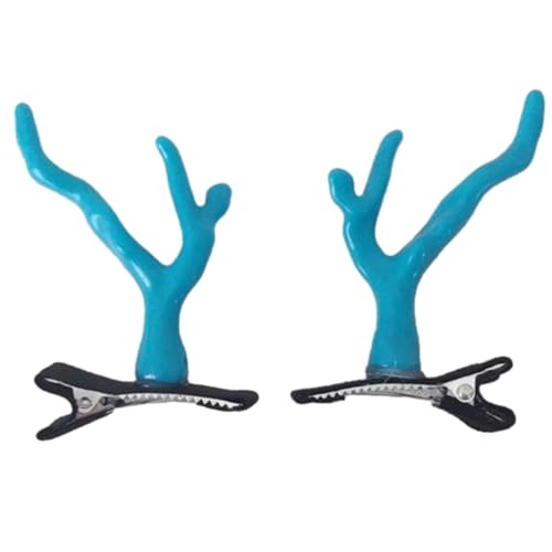 3D Anime Horn Haarspangen für Frauen Rollenspiel Kostüm Haarnadel Drachenhorn Haarspangen Seitenclip weibliche Haarschmuck von AIRHSKWI