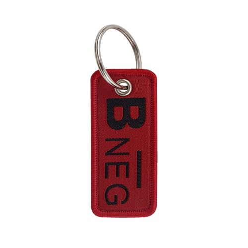 AIRHSKWI Blood Type Embroidered Keychain Pendant Fashionable Accessory for Bags and Backpacks Handmade Student Key Decoration AIRHSKWI Blood Type Embroidered Keychain Pendant Fashionable Accessory for Bags and Backpacks Handmade Student Key Decoration von AIRHSKWI