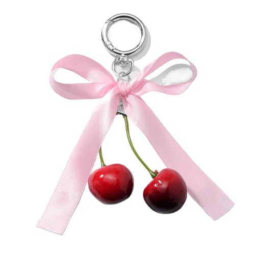 AIRHSKWI Schlüsselanhänger, Geldbörsen-Charm-Anhänger mit hübschem Schleifen-Design für stilvolle Frauen und Jugendliche von AIRHSKWI