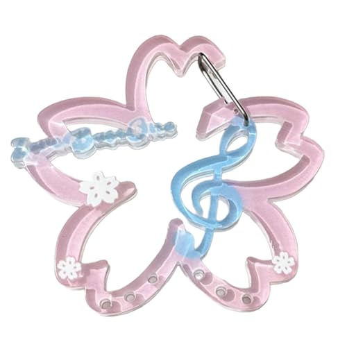 AIRHSKWI Schlüsselanhänger aus Acryl, Delfin und Kirschen, multifunktional, für Schüler, als Dekoration für Frauen und Studenten, Acryl von AIRHSKWI