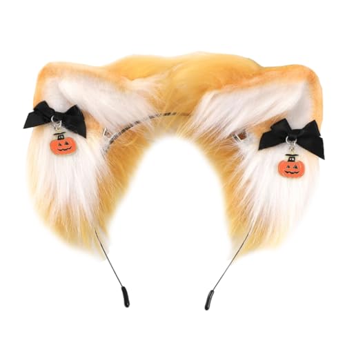 Einfache Temperament-Haarreif, süße Stirnbänder, multifunktionale Halloween-Kopfbedeckung für Cosplay, Anime-Themenpartys von AIRHSKWI