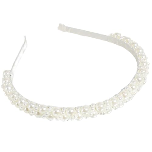 Elegante Damen-Haar-Accessoires, Haarbänder mit Kunstperlendetails, modische Kopfbedeckungen, Stirnbänder für Frauen von AIRHSKWI