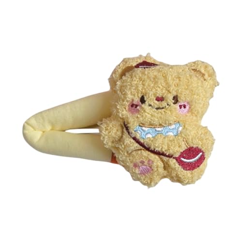 Große Schmetterlingsknoten-Haarnadel Plüschbär Schleifen Haarspange Kinder Stilvolle Haarspangen für Partys und den Alltag von AIRHSKWI