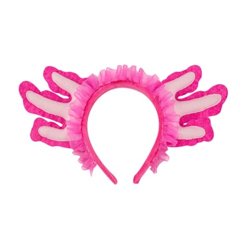Halloween Salamanders Hairhoop Plüsch Haarband Musik Festival Versammlung Kopfbedeckung Lovely Animal Ear Stirnband für den täglichen Gebrauch von AIRHSKWI