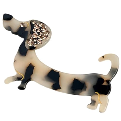 Hundehaar-Accessoire mit einzigartigem Punktemuster, sicherer elastischer Clip, modisches Accessoire für Frauen, einfach zu verwenden von AIRHSKWI