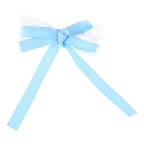 InsStyle Haarspange mit doppellagigem Spitzenband und Schleife, Haarspangen, Haarschmuck für Mädchen InsStyle Haarspange mit doppellagigem Spitzenband und Schleife, Haarspangen, Haarschmuck für Mädchen von AIRHSKWI