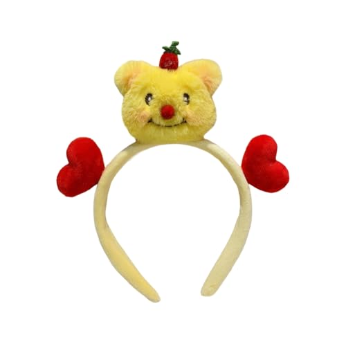 Kinder Cosplay Bär Stirnband Tierohren für Karneval Party handgefertigt pelzige dunkle Ohren Party Kostüm Teufel von AIRHSKWI