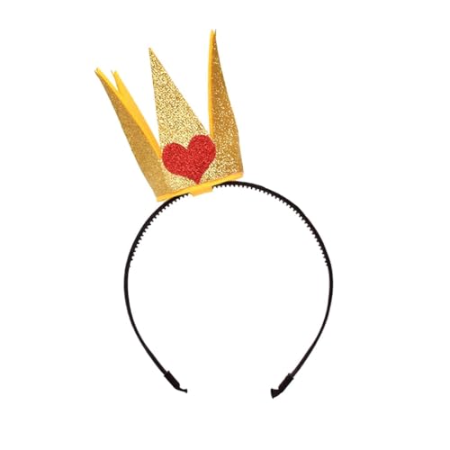 Kronen Blingbling Stirnband Herz Kopfbedeckung Zauberstab Foto Requisiten Weihnachten Party Kopfbedeckung Cosplay Zubehör von AIRHSKWI