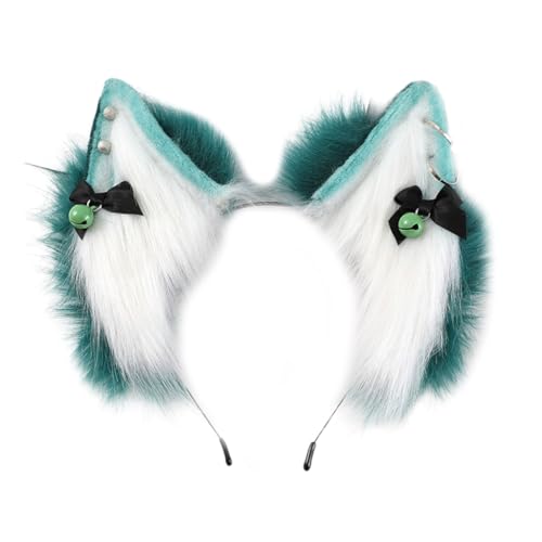 Lolitas Katzenohren Stirnbänder Anime Verkleidung Kopfbedeckung Rollenspiel Kopfbedeckung für kreative Cosplay Outfits von AIRHSKWI