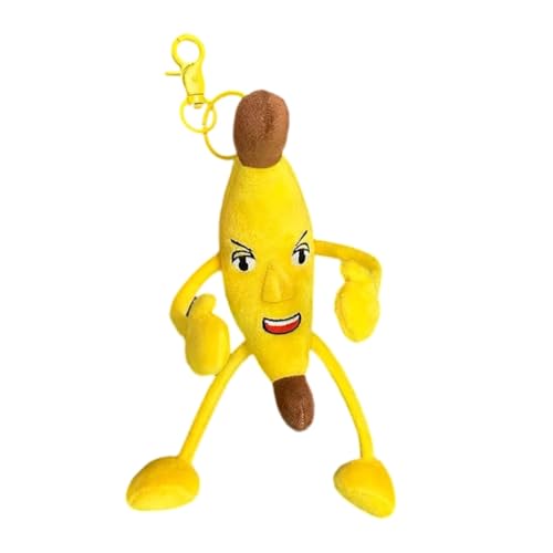 Singende Bananen-Haarbänder, niedlicher Cartoon-Haarreif, Plüschpuppen, lustiges Haarband für Damen-Party-Kostüm von AIRHSKWI