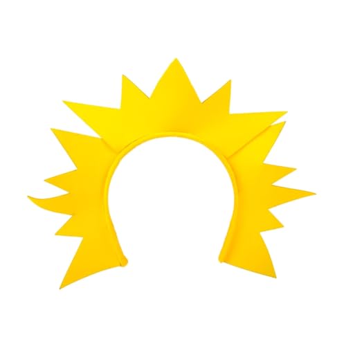 Stern/Sonne/Mond Haarbänder Foto Booth Requisiten Auffällige Stirnbänder Party Kopfbedeckung Lustige Stirnbänder für Musikfestivals von AIRHSKWI