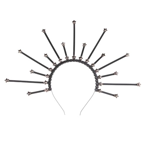 Stirnband für Damen, Tiaras, Haarreif, elegantes Haarband für Damen, Barock-Stil, Kopfbedeckung, Hochzeitshaarschmuck von AIRHSKWI