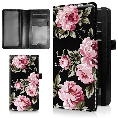 AIRWEE Schlanke Scheckbuchhülle für Damen, RFID-blockierendes PU-Leder, Scheckbuch-Brieftasche mit Kartenfächern, Stifthalter, Bifold Durable Scheckbuch-Register und Abdeckung für Geldbörse, Rosa Rose AIRWEE Schlanke Scheckbuchhülle für Damen, RFID-blockierendes PU-Leder, Scheckbuch-Brieftasche mit Kartenfächern, Stifthalter, Bifold Durable Scheckbuch-Register und Abdeckung für Geldbörse, Rosa Rose von AIRWEE