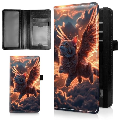 AIRWEE Schlanke Scheckbuchhülle für Damen, RFID-blockierendes PU-Leder, Scheckbuch-Geldbörse mit Kartenfächern, Stifthalter, Bifold Durable Scheckbuch-Register und Abdeckung für Geldbörse, Sky Flying AIRWEE Schlanke Scheckbuchhülle für Damen, RFID-blockierendes PU-Leder, Scheckbuch-Geldbörse mit Kartenfächern, Stifthalter, Bifold Durable Scheckbuch-Register und Abdeckung für Geldbörse, Sky Flying von AIRWEE