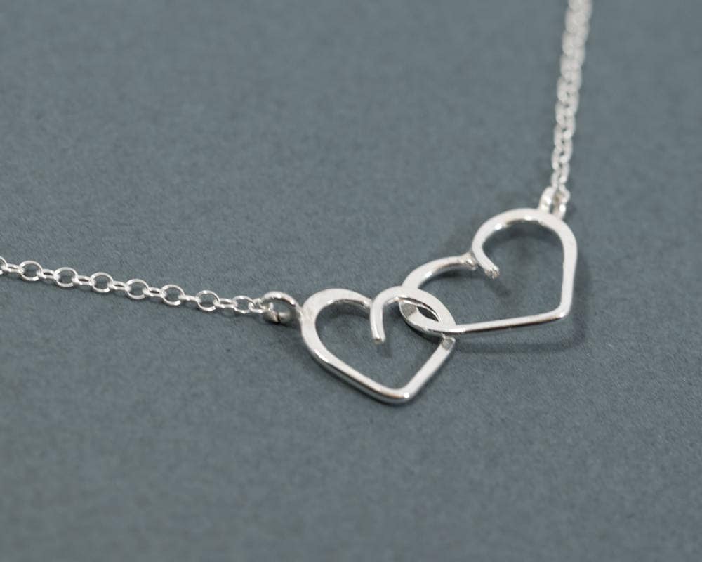 sterling Silber Herz Halskette Mutter Tochter Geschenk sterling Silber Herz Halskette Mutter Tochter Geschenk von AIRlab