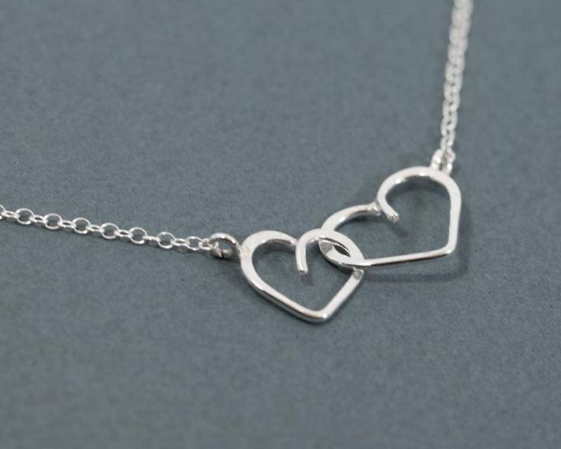 sterling Silber Herz Halskette Mutter Tochter Geschenk sterling Silber Herz Halskette Mutter Tochter Geschenk von AIRlab