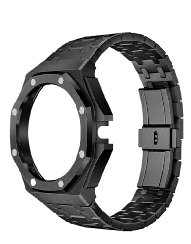 AISNXOQI Modifikationsgurt -Kit für GT Cyber ​​Watch Case Watchband Edelstahl Lünette Armband Austausch Silicomarmband von AISNXOQI