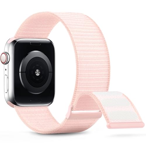 AISNXOQI Nylon Sportband kompatibel mit Band 38mm 40 mm 41 mm 42 mm 44 mm 45 mm Frauen Männer geflochten AISNXOQI Nylon Sportband kompatibel mit Band 38mm 40 mm 41 mm 42 mm 44 mm 45 mm Frauen Männer geflochten von AISNXOQI