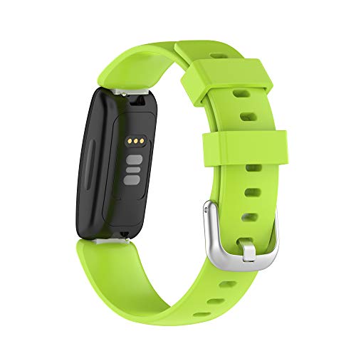 AISPORTS 5 Stück Kompatibel mit Fitbit Inspire 2 Armband Silikon für Damen Herren, Weiches Fexibles Atmungsaktives Silikon Sportarmband Ersatzarmband für Fitbit Ace 3 Activity Fitness Tracker von AISPORTS