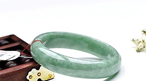AITEKODVG Armreifen für Frauen, Jade Armreif Armband Natural Women for Men Mode Green Charme Chinesischer Amulettschmuck 5A+ Geschenke (Edelsteinfarbe: 60 62 mm) (62 64 mm) von AITEKODVG