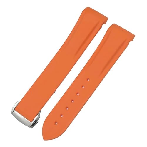 AITEKODVG Gummi -Uhren -Bänder 19mm 20 mm 21 mm 22 mm für Omega Seamaster Planet Ozean wasserdichtes Sportuhrgurt von AITEKODVG