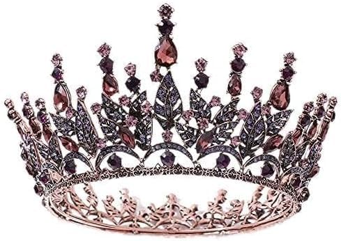 Haarschmuck Krone Tiaras für Frauen Braut Braut Kopfschmuck Kristall Strasskrone Tiaras Stirnband Frauen Hochzeit Haar Schmuck Kopfhaarzubehör von AITEKODVG