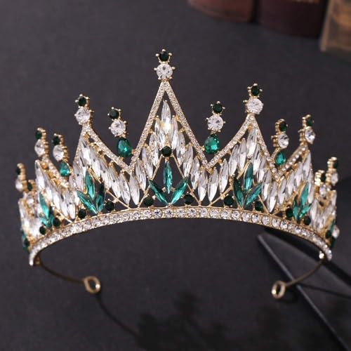 Haarschmuck Krone Tiaras für Frauen Luxus silberne Farbe Kristall Tiaras und Kronen Strass Strass Prinzessin Prom Diadems Frauen Hochzeit Braut Haarzubehör Schmuck Schmuck Haarschmuck Krone Tiaras für Frauen Luxus silberne Farbe Kristall Tiaras und Kronen Strass Strass Prinzessin Prom Diadems Frauen Hochzeit Braut Haarzubehör Schmuck Schmuck von AITEKODVG
