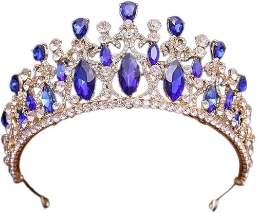Haarschmuck Krone Tiaras für Frauen Wunderschöne rote Kristall Hochzeit Kronengrün Tiaras für Frauen Braut Haar Schmuck Königin Prom Braut Accessoire Haarschmuck Krone Tiaras für Frauen Wunderschöne rote Kristall Hochzeit Kronengrün Tiaras für Frauen Braut Haar Schmuck Königin Prom Braut Accessoire von AITEKODVG