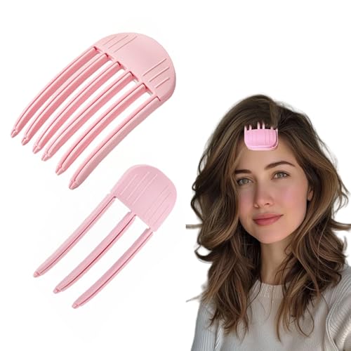 2Pcs Volumizing Hair Clips für Fluffy Bangs Easy High Crown Volume Tool für Frauen Männer No Crease Hair Root Lifting Clips für eine Puffy Lazy Hairstyle, Volumizing Root Lifting Comb von AITELEI