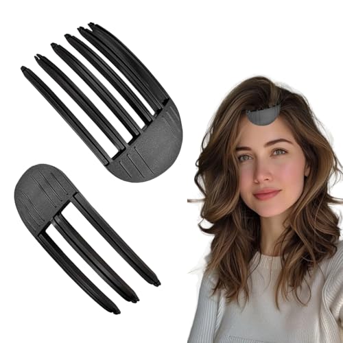2Pcs Volumizing Hair Clips für Fluffy Bangs Easy High Crown Volume Tool für Frauen Männer No Crease Hair Root Lifting Clips für eine Puffy Lazy Hairstyle, Volumizing Root Lifting Comb von AITELEI