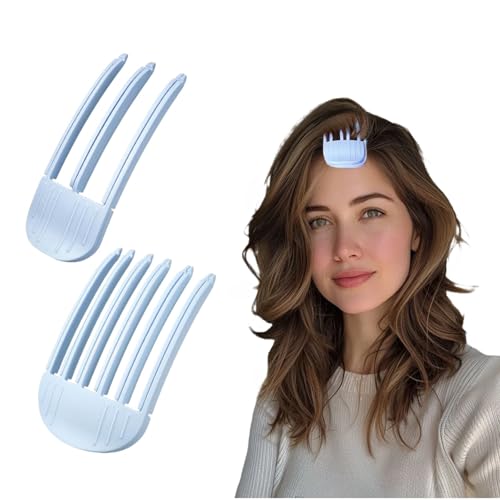 2Pcs Volumizing Hair Clips für Fluffy Bangs Easy High Crown Volume Tool für Frauen Männer No Crease Hair Root Lifting Clips für eine Puffy Lazy Hairstyle, Volumizing Root Lifting Comb 2Pcs Volumizing Hair Clips für Fluffy Bangs Easy High Crown Volume Tool für Frauen Männer No Crease Hair Root Lifting Clips für eine Puffy Lazy Hairstyle, Volumizing Root Lifting Comb von AITELEI
