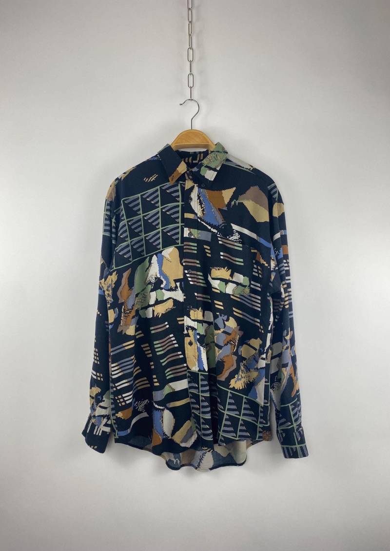 Vintage Shirt Crazy Pattern Abstract | Size M/L Vintage Shirt Crazy Pattern Abstract | Size M/L von AIVILANE
