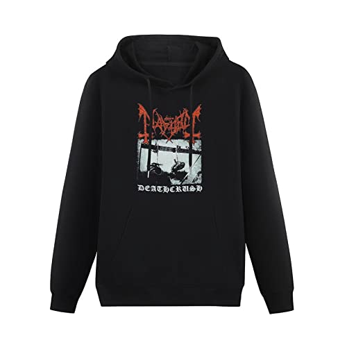AIXINLI Mayhem Deathcrush Metal Band Hoodies Hoody Sweatshirts Black L von AIXINLI