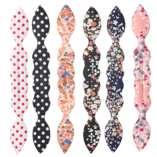 Bun Maker Set, 6 Stück, Haar Twist Lockenwickler Donut Tools, für Einfaches Styling, Twist Haarstyling Französisch Deft Dutt Haarband Frisierhilfe Wiederverwendbare Haarschmuck für Mädchen Frauen von AIXYEA