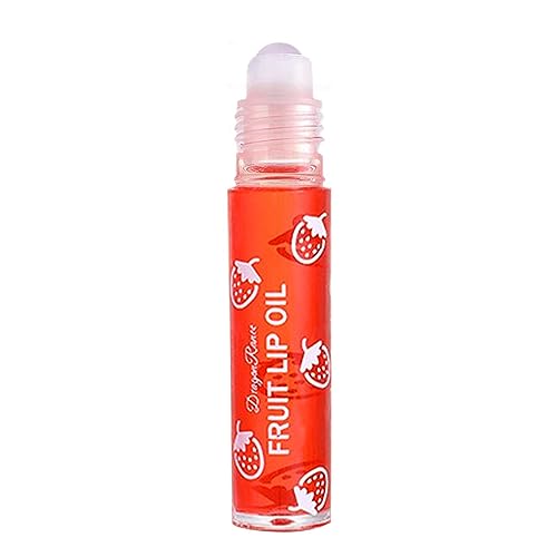 Aromatisierter Lipgloss, Frucht-Lipgloss für Kinder, Glänzendes Lippen-Make-up, Kinder-Lipgloss, transparentes Lippen-Glow-Öl mit fruchtigen Aromen für Frauen Aiying von AIYING