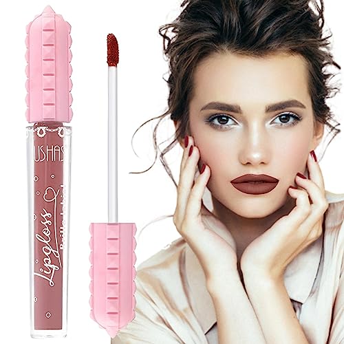 Flüssiger Lippenfleck | Samtiges Lippenstift-Make-up | Roter Lippenstift, wischfest, leichte, nicht klebrige, feuchtigkeitsspendende Lippentönung für Damen und Mädchen, Lippen-Make-up Aiying von AIYING