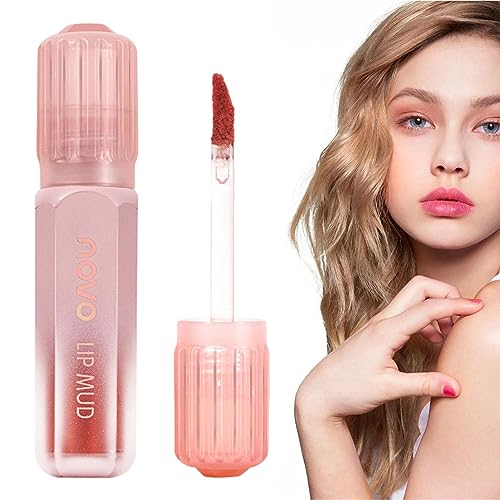 Matter Lippenstift | Pflegender Lipgloss für Mädchen - Nicht klebendes, hochglänzendes Lippenöl für Büro, Sommerparty, Geschäftsreise, Dating, Alltag, Hochzeit Aiying von AIYING