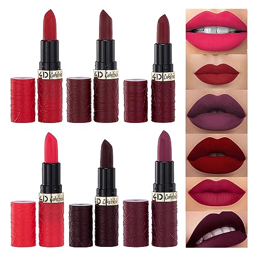 Matter Lippenstift für Frauen - Matter Lipgloss | Langlebiges, wasserfestes, hochpigmentiertes Lippen-Make-up-Geschenkset für Frauen Aiying von AIYING