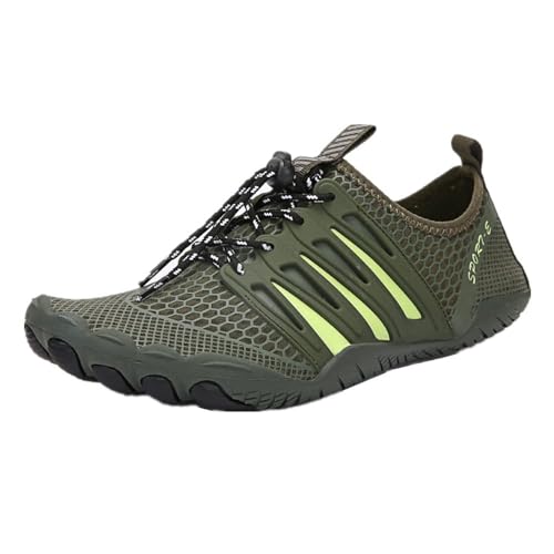 Wasserschuhe für Herren und Damen, Sommer, Barfußschuhe, Aqua, Strand, Schwimmschuhe, Surfen, Yoga, schnell trocknend, leicht, Fitnessschuhe, Turnschuhe, für drinnen und draußen, grün, 3.5 UK Wasserschuhe für Herren und Damen, Sommer, Barfußschuhe, Aqua, Strand, Schwimmschuhe, Surfen, Yoga, schnell trocknend, leicht, Fitnessschuhe, Turnschuhe, für drinnen und draußen, grün, 3.5 UK von AIYINIY