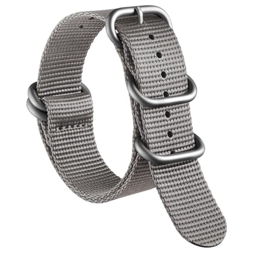 AIYIRUO NATO Uhrenarmbänder Nylon G10 Premium Ballistic Multicolor Ersatzuhrenarmbänder mit Silber Edelstahlschnalle Watch Strap für Männer Frauen 18mm 20mm 22mm 24mm AIYIRUO NATO Uhrenarmbänder Nylon G10 Premium Ballistic Multicolor Ersatzuhrenarmbänder mit Silber Edelstahlschnalle Watch Strap für Männer Frauen 18mm 20mm 22mm 24mm von AIYIRUO