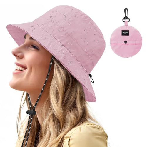 AIYVELU Regenhut Damen Wasserdicht Fischerhut Damen anglerhut herren bucket hat herren Herren Anglerhut Bucket Hat Sonnenhut Damen Faltbar Tragbar Outdoor Sommerhut von AIYVELU