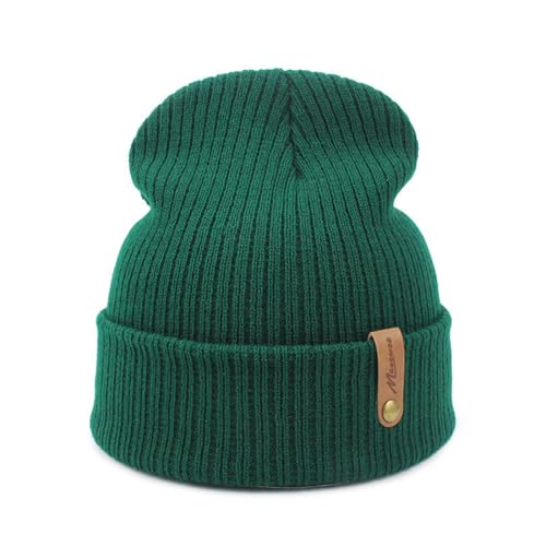 AIYVELU Wintermütze Herren Damen Strickmütze Beanie Mütze Wollmütze Winter Erwachsener strickmützen für herren klassisches Design Herrenmütze Modern Weich Elastisch Haube aus atmungsaktivem von AIYVELU
