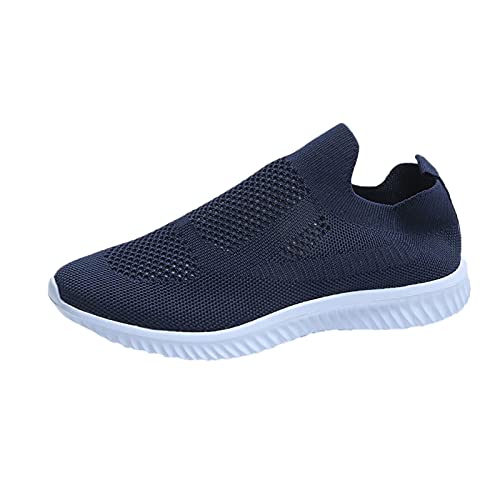 AIchenYW Damen Leicht Laufschuhe Freizeitschuhe lässig Bequeme Walkingschuhe Dauerhaft Luftpolster Turnschuhe rutschfest Leichtgewichts Straßenlaufschuhe Sports Jogging Fitness Sportschuhe von AIchenYW