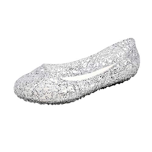 AIchenYW Damen Spitze Zehe Flache Schuhe AuffäLlig Elegant Flacher Cool Angenehm Loafers Chic Unkompliziert Schlupfschuhe Unverzichtbare FüR SchöNe Frauen (Grey, 40) von AIchenYW