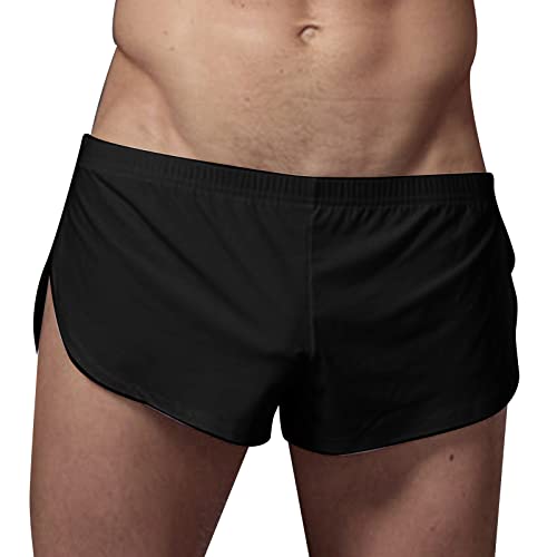 AIchenYW Herren Unterhosen Atmungsaktiv Sexy Boxershorts Schöne Herrenslips Höschen Retroshorts Hautfreundlich Panties Unterwäsche Pouch Eisseide Briefs Boyshort Langlebiges Weiche von AIchenYW